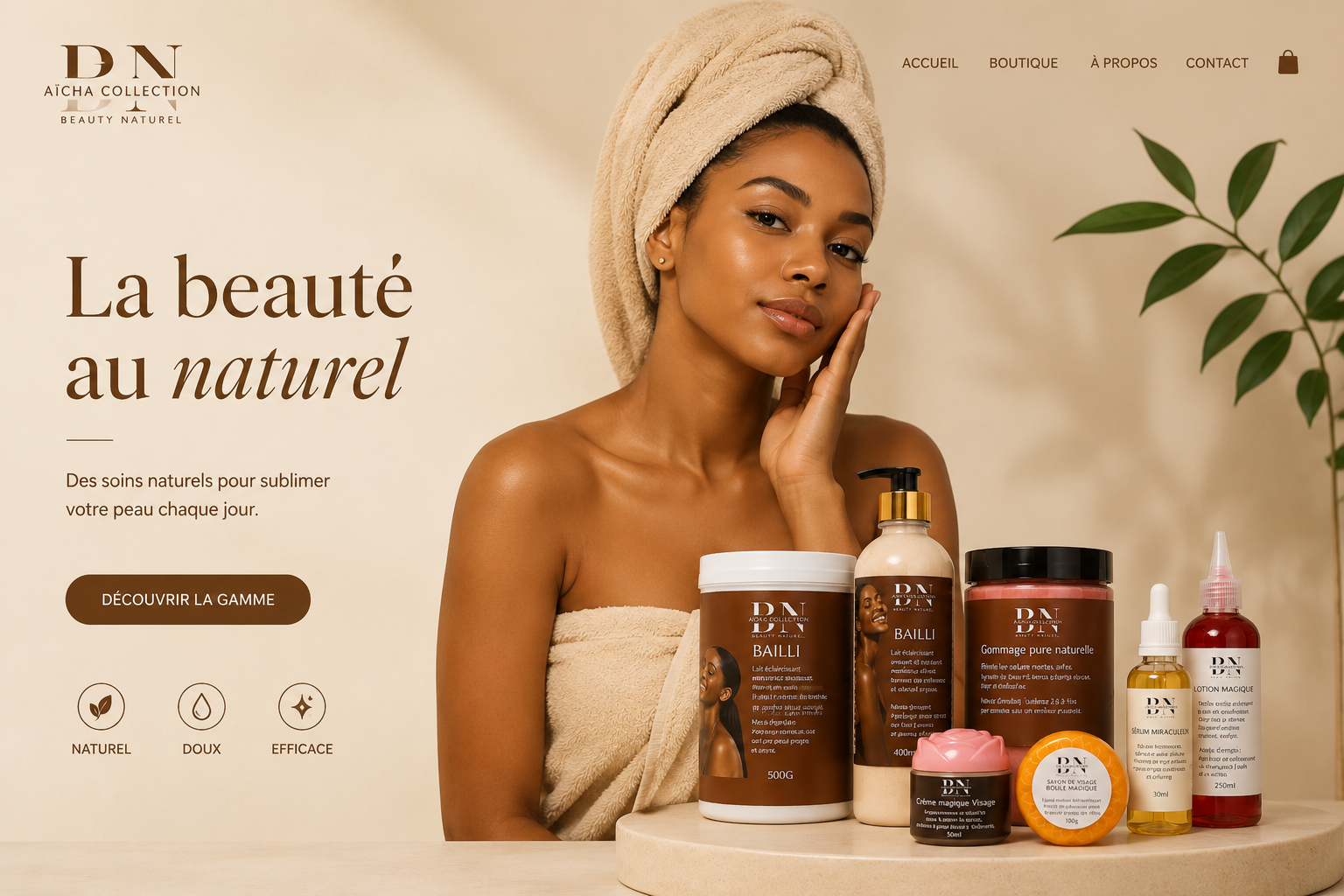 Gamme Bailli (teint marron)
