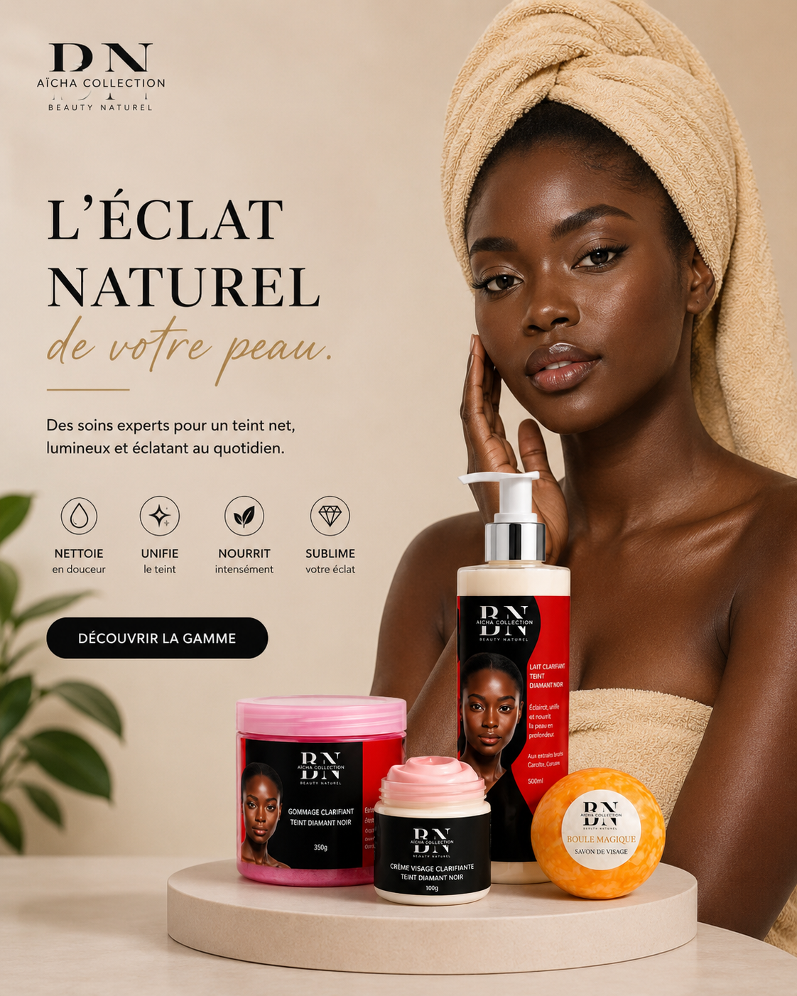 Toute vos produits diamant noir