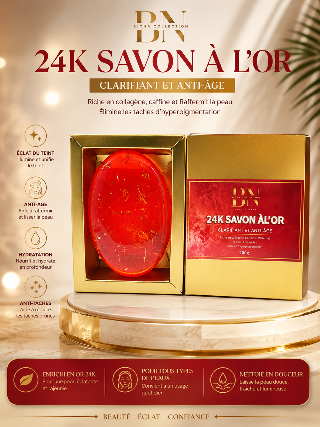 Savon 24k
