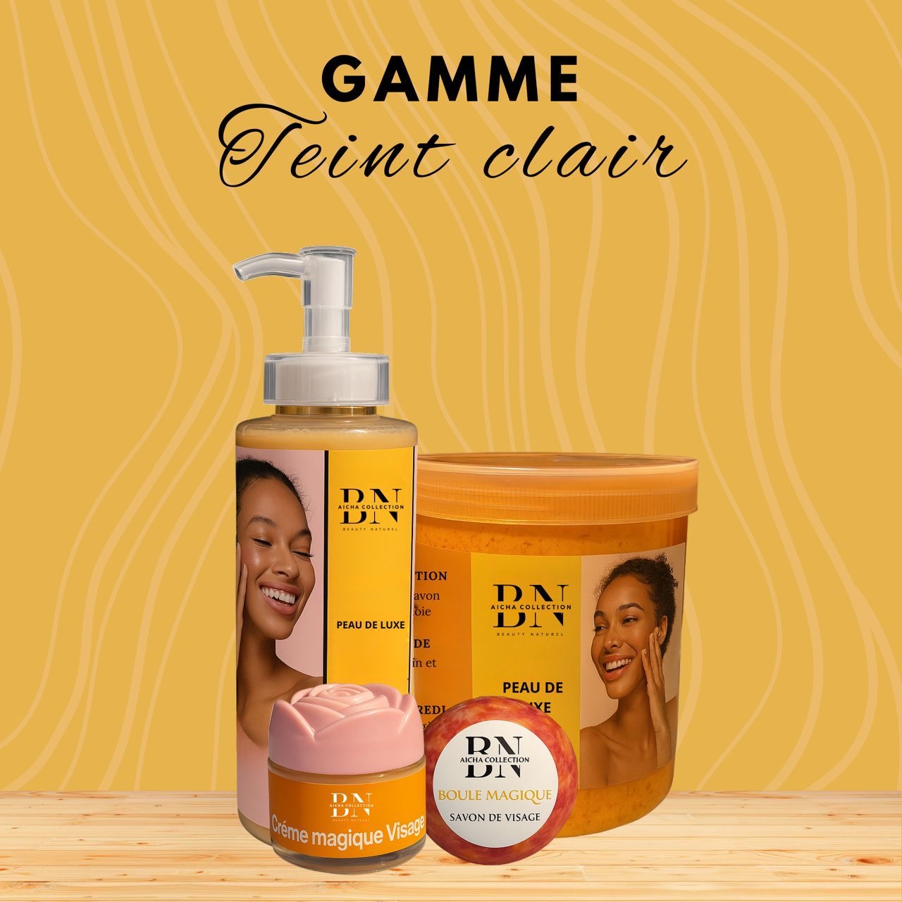 La gamme teint clair
