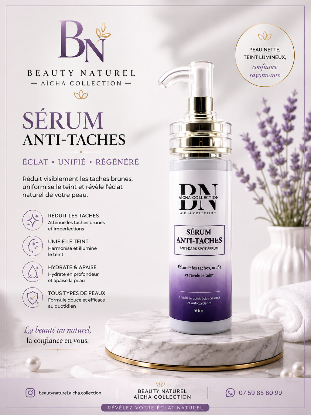 Sérum anti taches