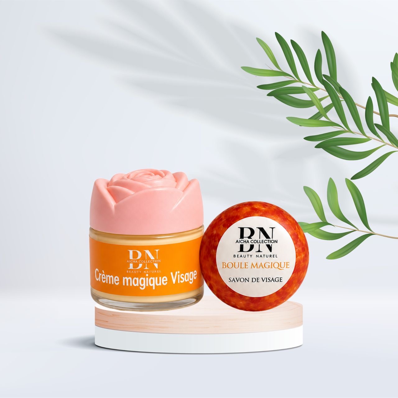 Duo peau de luxe crème et savon visage