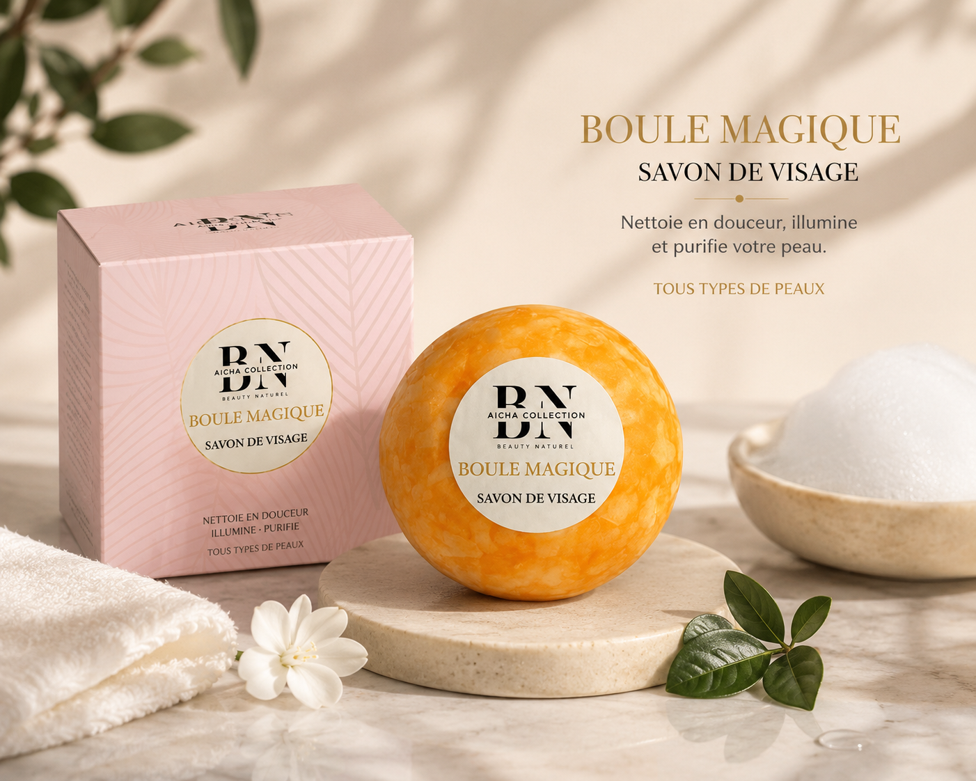Savon de visage