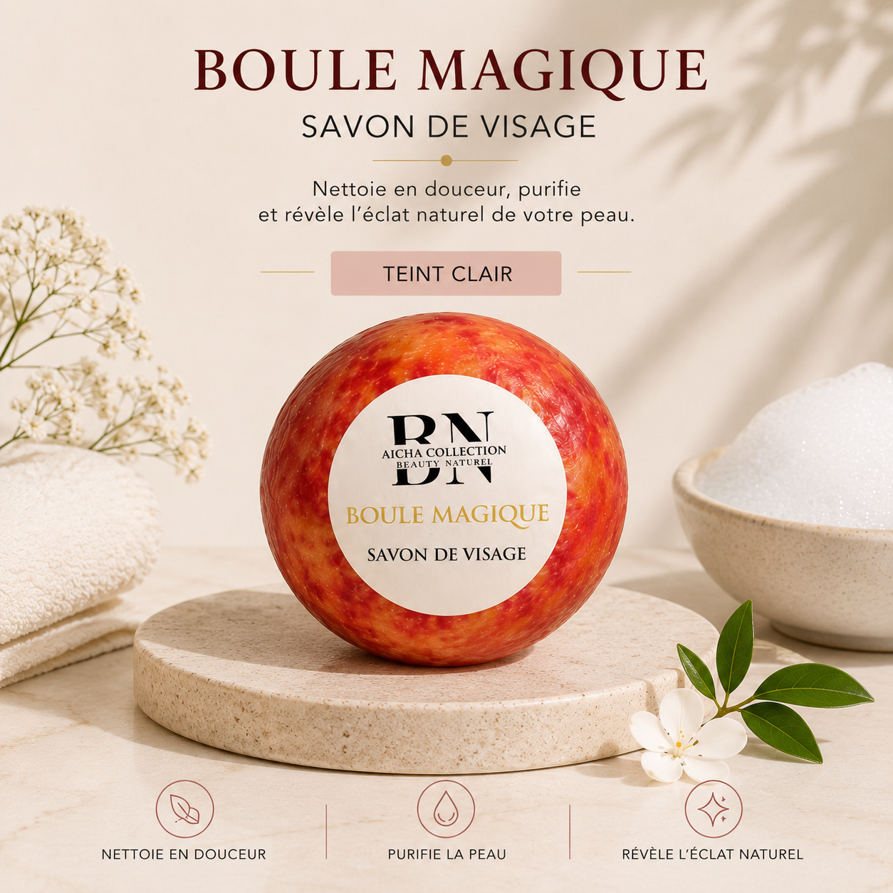 Savon de visage