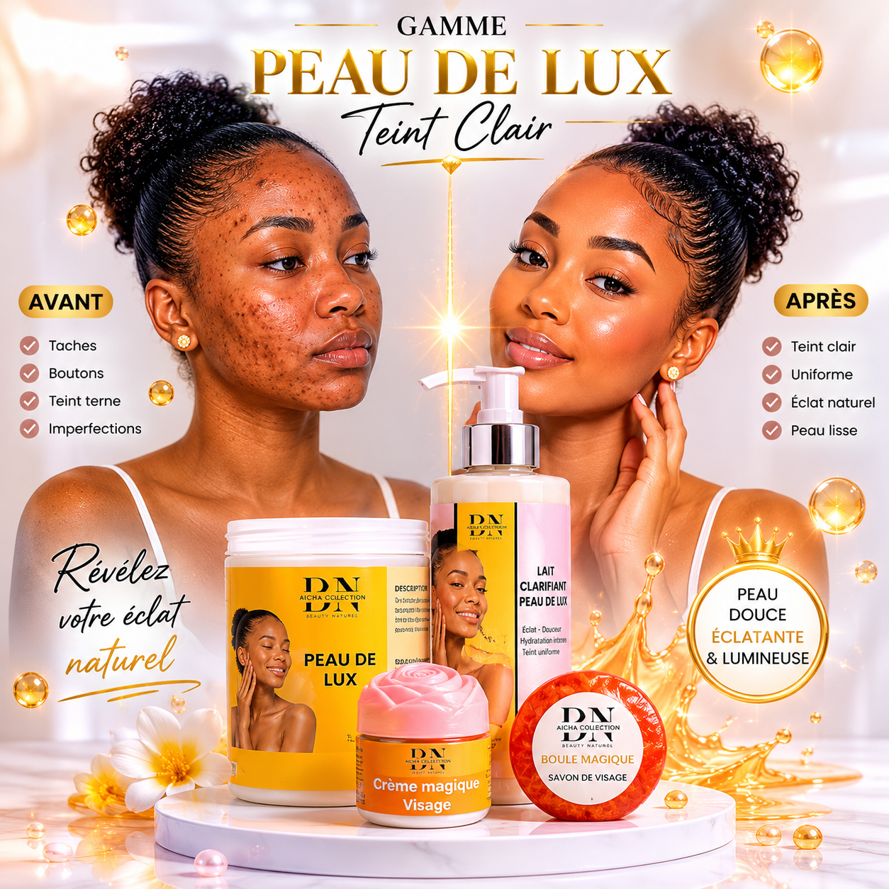 La gamme teint clair