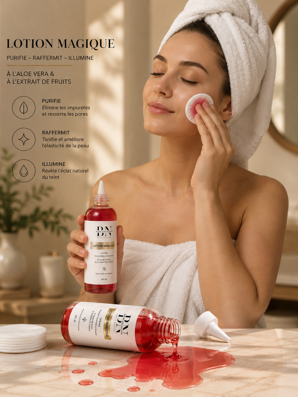 Lotion magique