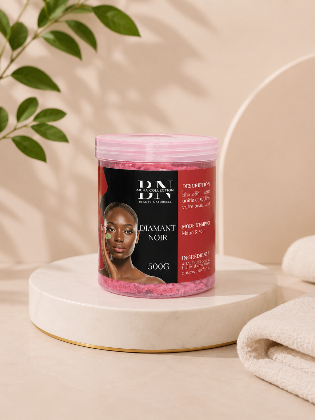 Savon Diamant noir