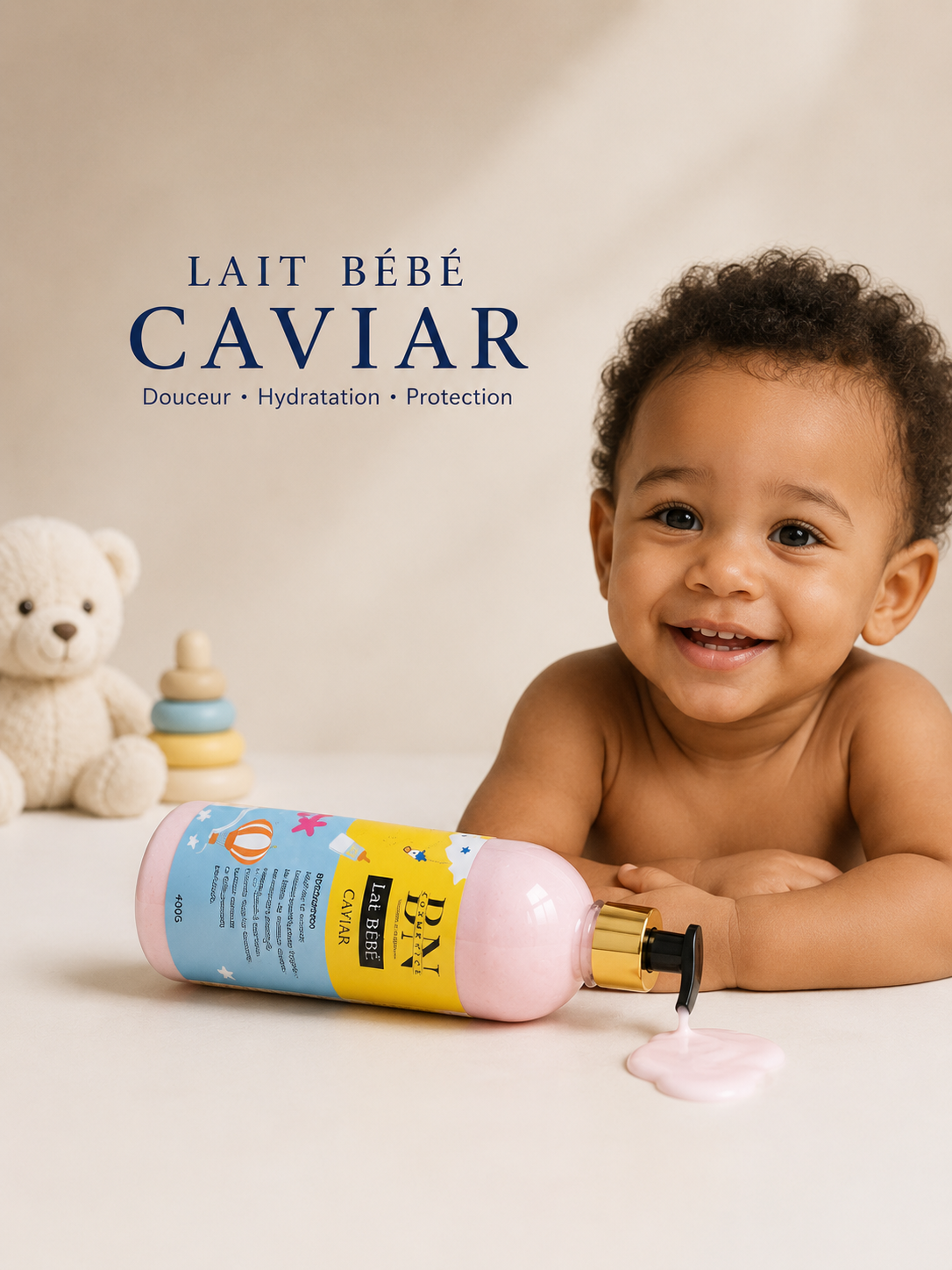 Lait bébé caviar