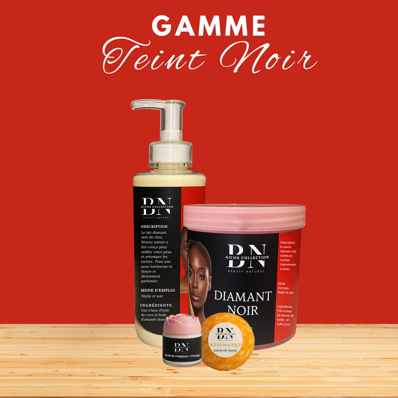 Gamme diamant noir